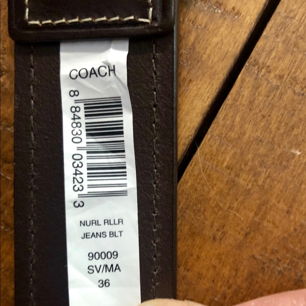 Coach Leather Belt - Picture 5 of 6